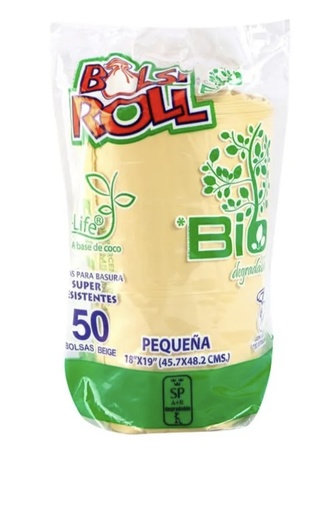 Bolsa de basura pequeña Bio Bolsiroll